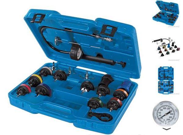 Cooling System Tester 18PC, Coolant Pressure Leak Finder