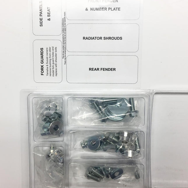 Plastic Bolt Kit CR 125/250/500 85-90, Bolt Hardware HON-8590101