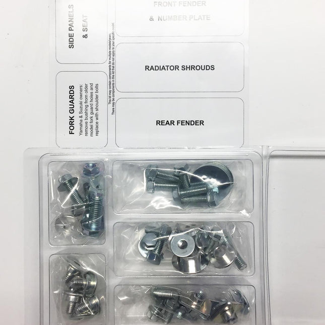 Plastic Bolt Kit CR 125/250, Bolt Hardware HON-9297104