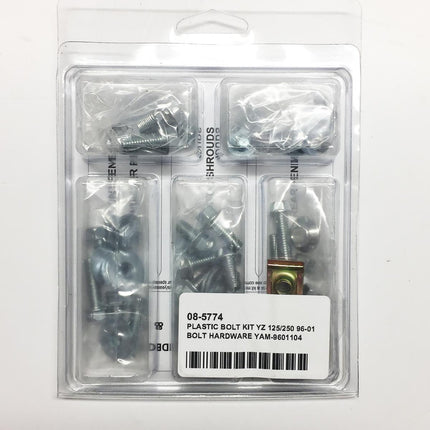 Plastic Bolt Kit YZ 125/250 96-01, Bolt Hardware YAM-9601104
