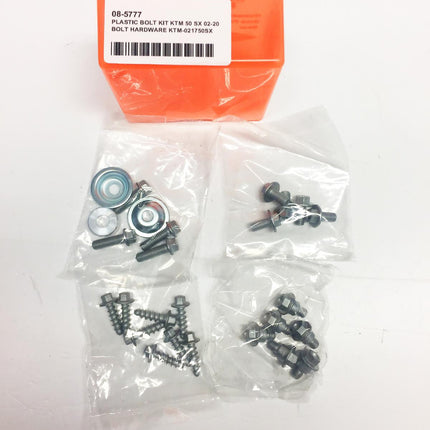 Plastic Bolt Kit KTM 50 Sx 02-20, Bolt Hardware KTM-021750SX