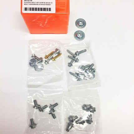 Plastic Bolt Kit KTM 65 Sx 02-15, Bolt Hardware KTM-021565SX