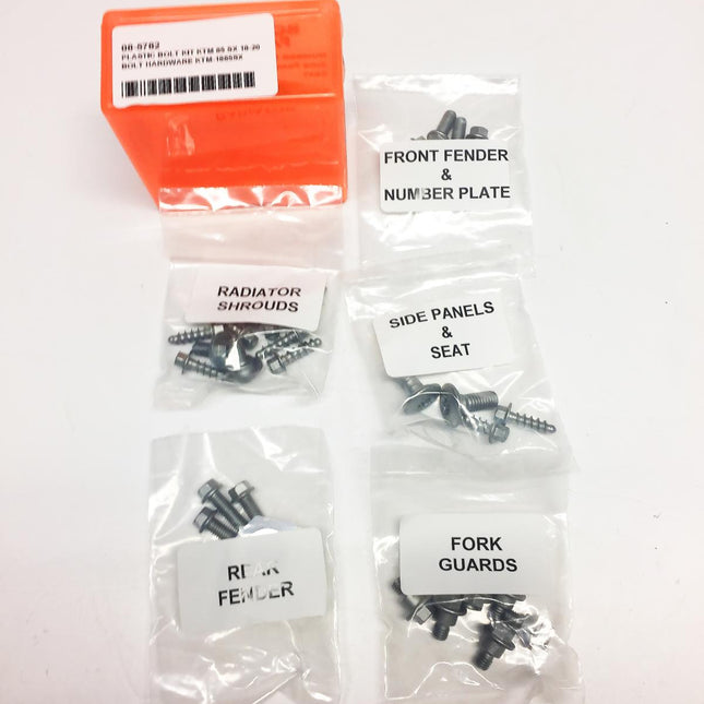 Plastic Bolt Kit KTM 85 Sx 18-20, Bolt Hardware KTM-1885SX