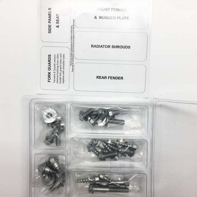 Plastic Bolt Kit KTM 125-640 98-02, Bolt Hardware KTM-9802102