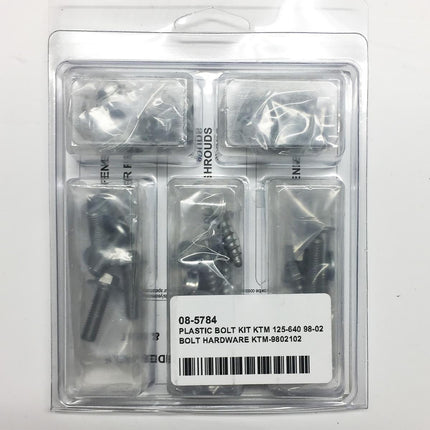 Plastic Bolt Kit KTM 125-640 98-02, Bolt Hardware KTM-9802102