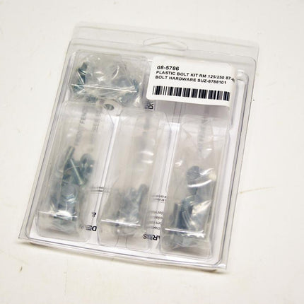 Plastic Bolt Kit RM 125/250 87-88, Bolt Hardware SUZ-8788101