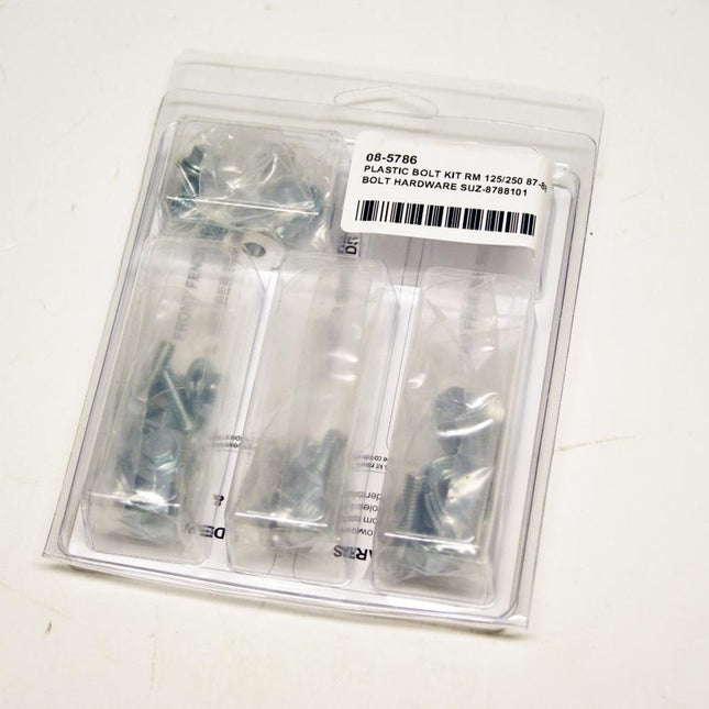 Plastic Bolt Kit RM 125/250 87-88, Bolt Hardware SUZ-8788101