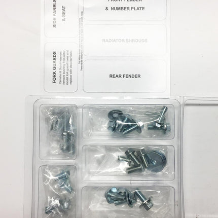 Plastic Bolt Kit RM 125/250 89-92, Bolt Hardware SUZ-8992102