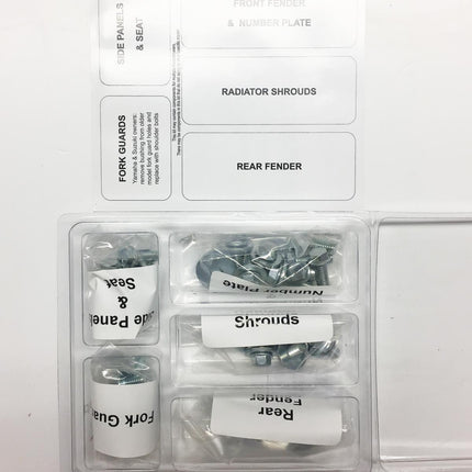 Plastic Bolt Kit RM 125/250 96-00, Bolt Hardware SUZ-9600104
