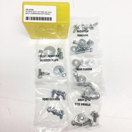 Plastic Bolt Kit RMZ 450 18-20, Bolt Hardware SUZ-1800004