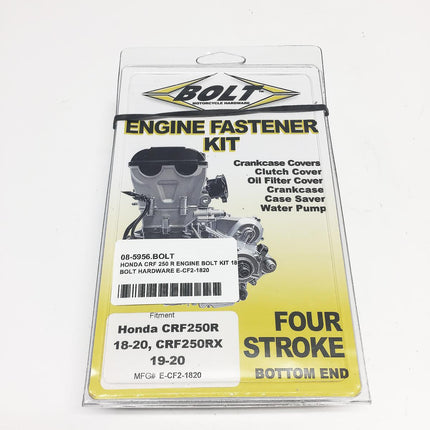 Honda CRF 250 R Engine Bolt Kit 18-20, Bolt Hardware E-CF2-1820