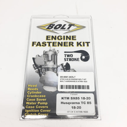 KTM Huq 85 Engine Bolt Kit, Bolt Hardware E-KTM8-1820