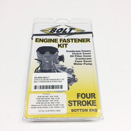 KTM Huq 250/350 Engine Bolt Kit, Bolt Hardware E-KTMF2-1620