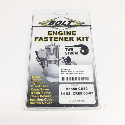 Engine Bolt Kit CR 80/85 R, Bolt Hardware E-C8-8407