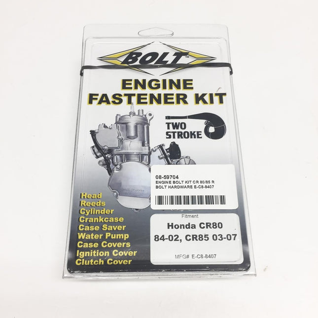 Engine Bolt Kit CR 80/85 R, Bolt Hardware E-C8-8407