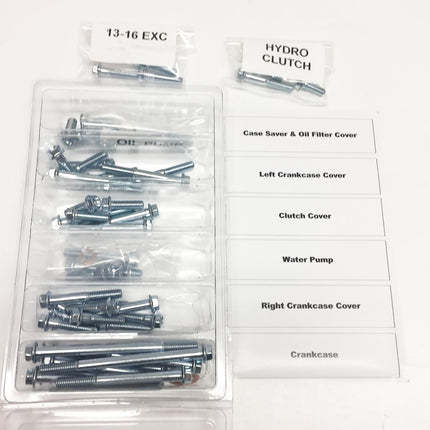 Engine Bolt Kit KTM Husq 250/350, Bolt Hardware E-KTMF2-1315