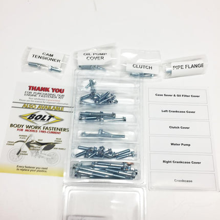 Engine Bolt Kit KTM Husq 450/500, Bolt Hardware E-KTMF4-1315