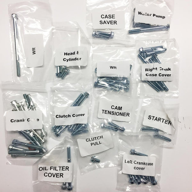 Engine Bolt Kit Yz/wr 250 F 01-13, Bolt Hardware E-YF2-0113