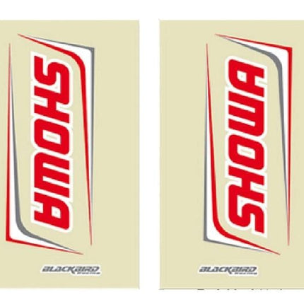 Fork Decal Showa 2017 Clr/red, Blackbird Decal Set 5045S1