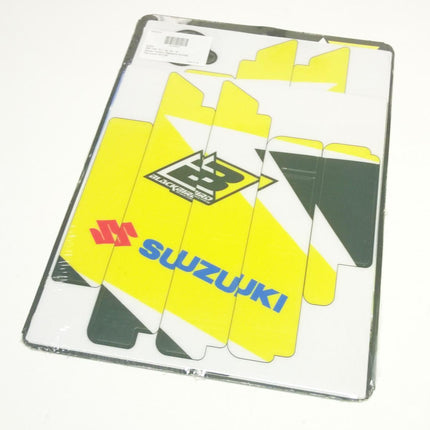 19-22 RMZ250 Rad Louver Decal, Blackbird A305E, Mxgp Restyle