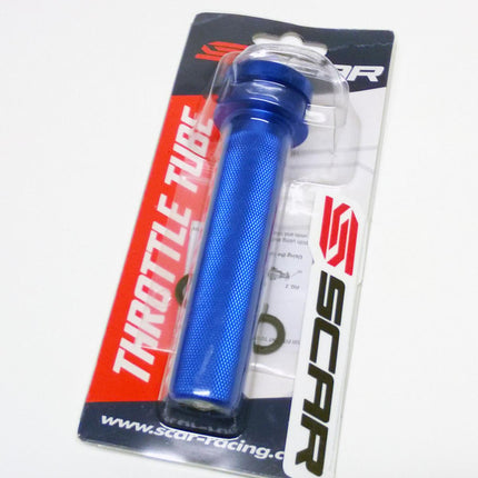 Aluminium Throttle Tube With Bearing Blue YZ 250 450 Cnc Billet Scar TT100B