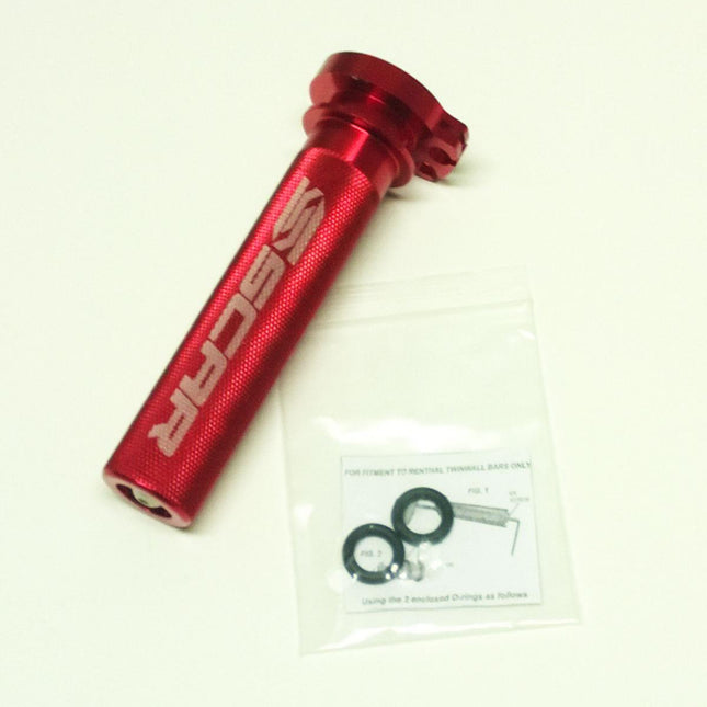 Aluminium Throttle Tube With Bearing Red 02-26 Honda CRF R Rx X L Rl 250 450 Scar TT200