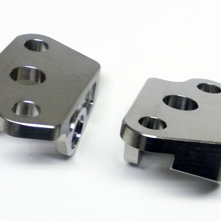 Titanium Footpeg Mounts Brackets 06-26 Fantic Yamaha Xx YZ 125 250 GR5-TI Scar STFMB151