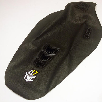 02-21 YZ Traction Black, Seat Cover Blackbird 1230J