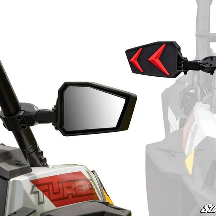 Side View Mirror Race, Polaris, Can-am, Kawasaki, Honda, Yamaha 1.75