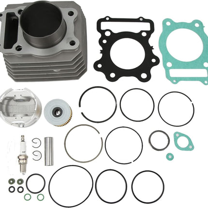 Cylinder Top End Rebuild Kit 85-00 Honda Atc Trx 250 300 Es Fw 2X4 4X4 74.00mm 12000-HC4-000