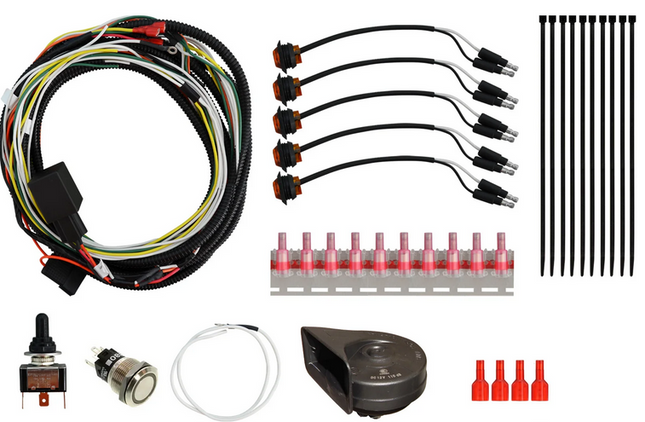 Utv/atv Universal Plug & Play Turn Signal Kit, Canam, Polaris, Yamaha, Kawasaki, Cf Moto Superatv TSK-003