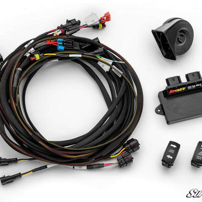 Plug & Play Deluxe Self Canceling Turn Signal Kit Cf Moto Uforce U10 Pro Superatv TSK-CF-U10-007
