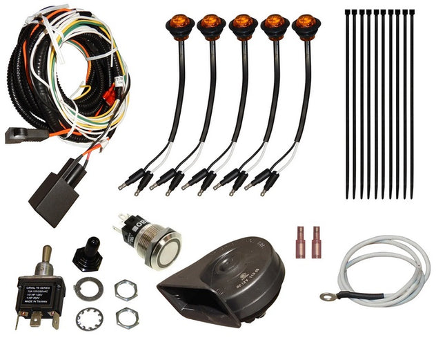 Plug & Play Turn Signal Kit Kawasaki Mule Pro Superatv TSK-K-FXT-001