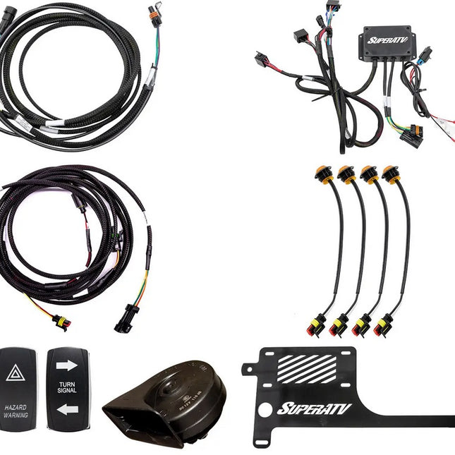 Plug & Play Deluxe Turn Signal Kit Polaris Rzr Xp Turbo Superatv TSK-P-RZRXPT-004