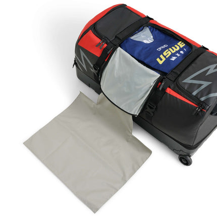 Buddy 150L Athlete Gear Trolley Bag - Black/Red - USWE 54150085035