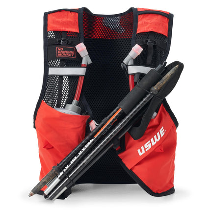 Pace 8L Trail Running Vest L - Red/Black - USWE 2081228L