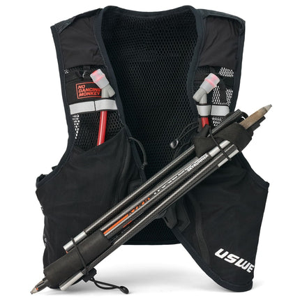 Pace 14L Trail Running Vest XL - Carbon Black - USWE 52140870015