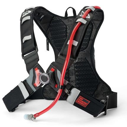 Moto Hydro 3L XTR Dirt Biking Hydration Pack XXL - Black/Grey - USWE 5203085001