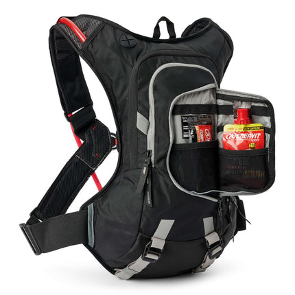 Moto Hydro 8L XTR Dirt Biking Hydration Pack XXL - Black/Grey - USWE 5208085001