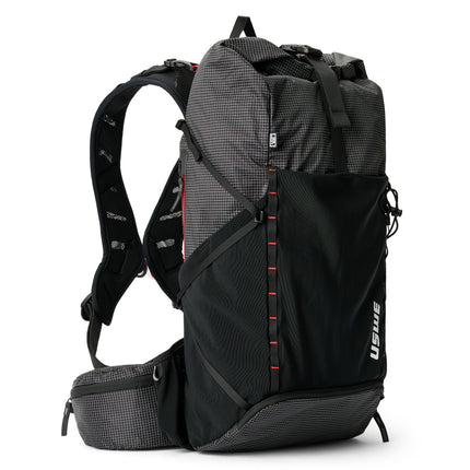 VST 18L ROLLTOP Daypack Backpack - Black - USWE 5218081001
