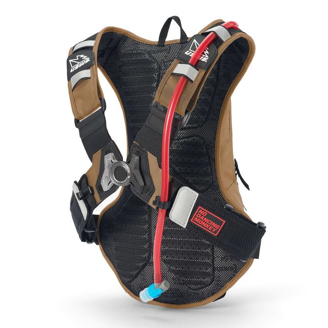 Moto Hydro 12L Dirt Biking Hydration Pack - Bronze - USWE 5212099050