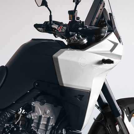 Revolution Plastic Kit White & Black, 24-26 Kove 800, R-tech R-KITKOV-BN1-025