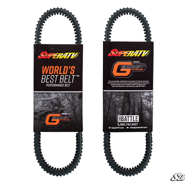 Drive Belt Gboost Worlds Best Belt Polaris Belt Ranger 1000 2020-2025 WBB1218 3211218