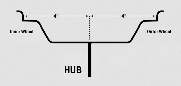 17x8 Uhd Forged 6 Spoke Wheels, 6/139.7 (6x139.7) Can Am Maverick R UTV Sxs Motorsport Drift Rally