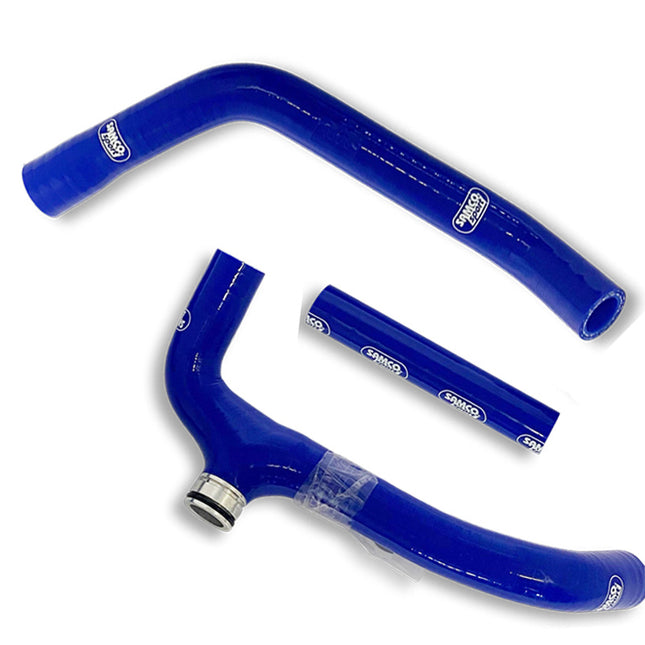 Coolant Hose 3 Piece Kit Blue 23-26 Yamaha 450 YZ F 'y' Race Design Samco Sport YAM-99-BU