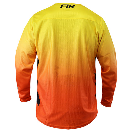 Lite Fade Jersey Yellow Xs, MX Race Wear, Enduro Gear