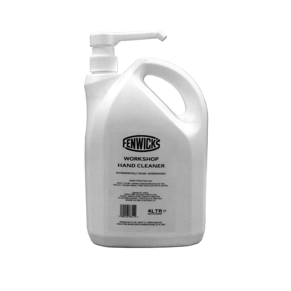 Fenwicks Workshop 5 Litre Hand Cleaner With Pump