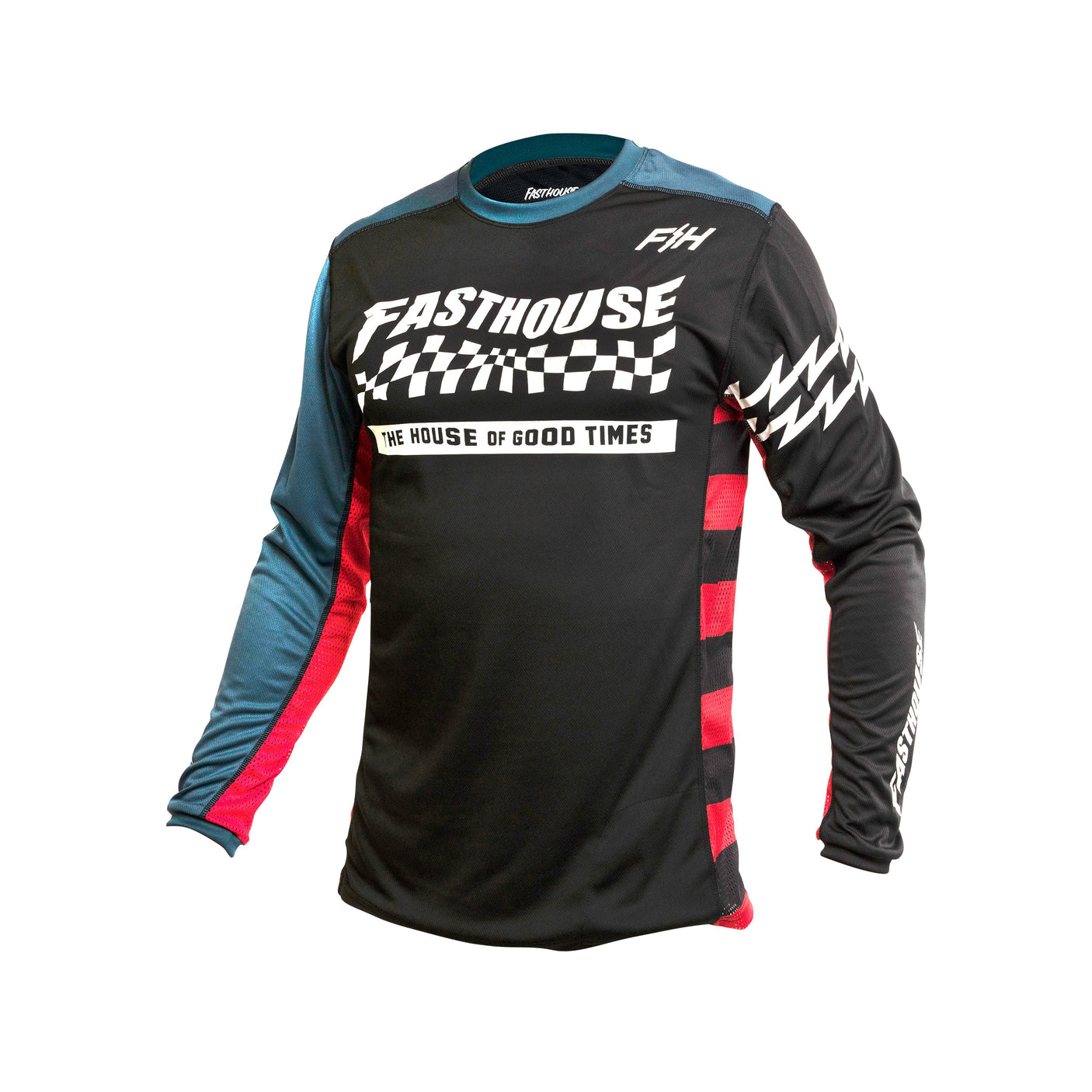 Fasthouse Youth Classic Velocity Long Sleeve Jersey